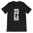 Load image into Gallery viewer, Joga Champion Black Short-Sleeve T-Shirt - Clube Joga