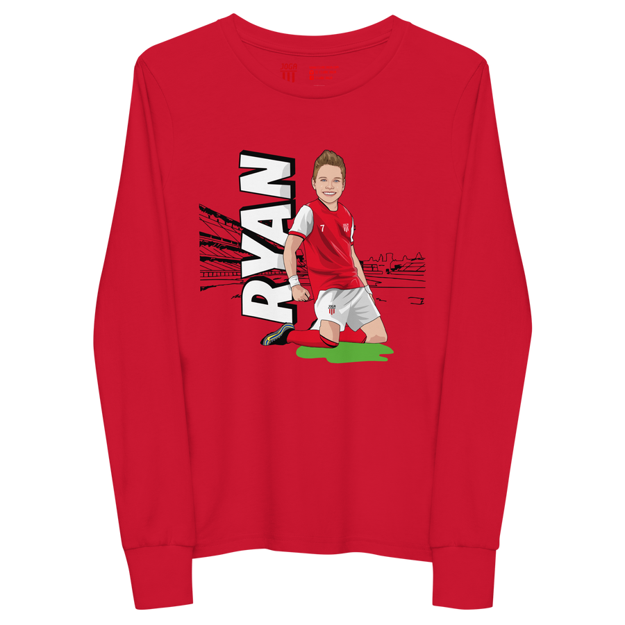 Personalized Youth Glory Long Sleeve Tee