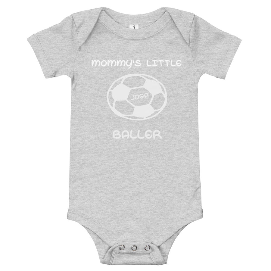 Mommy's Little Baller Joga Onesie