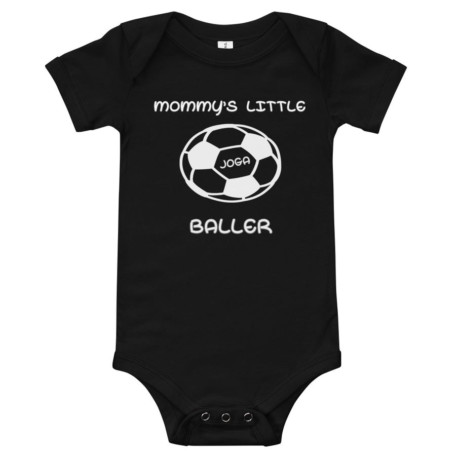 Mommy's Little Baller Joga Onesie