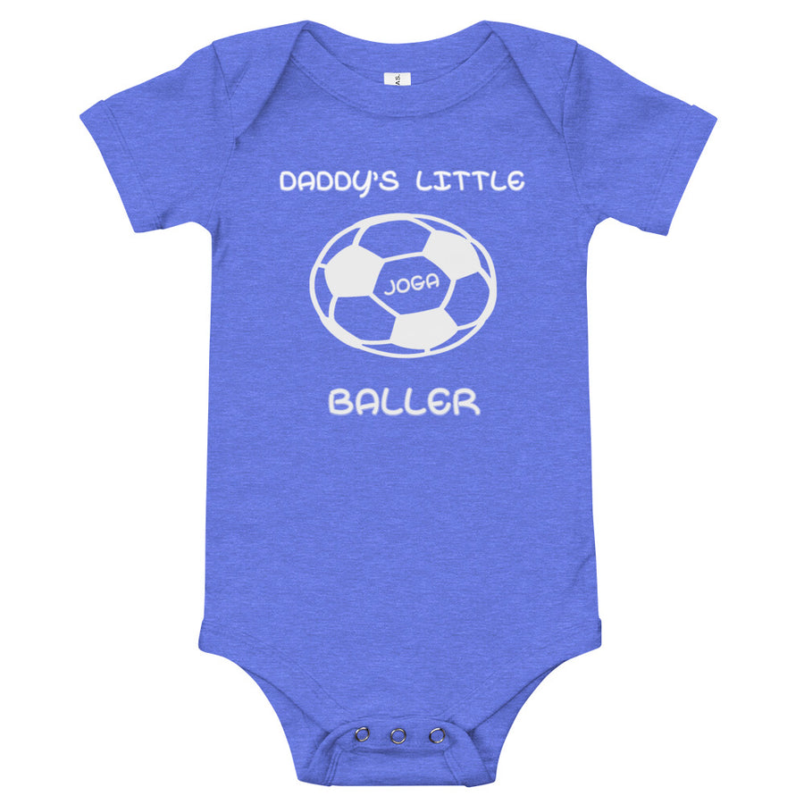 Daddy's Little Baller Joga Onesie