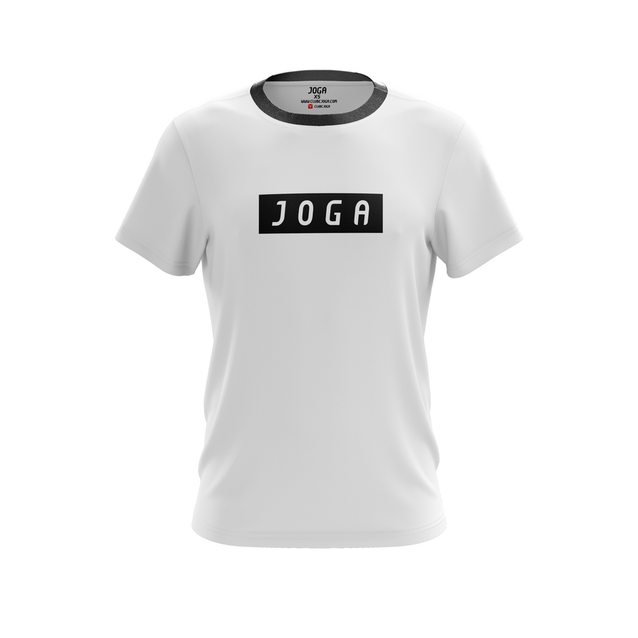 Limited Edition White Joga t-shirt - Clube Joga